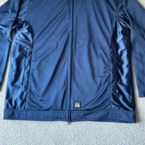 Nike Jacket Mens Extra‎ Large Blue Basketball Full Zip Activewear Track Athletic - Picture 4 of 16